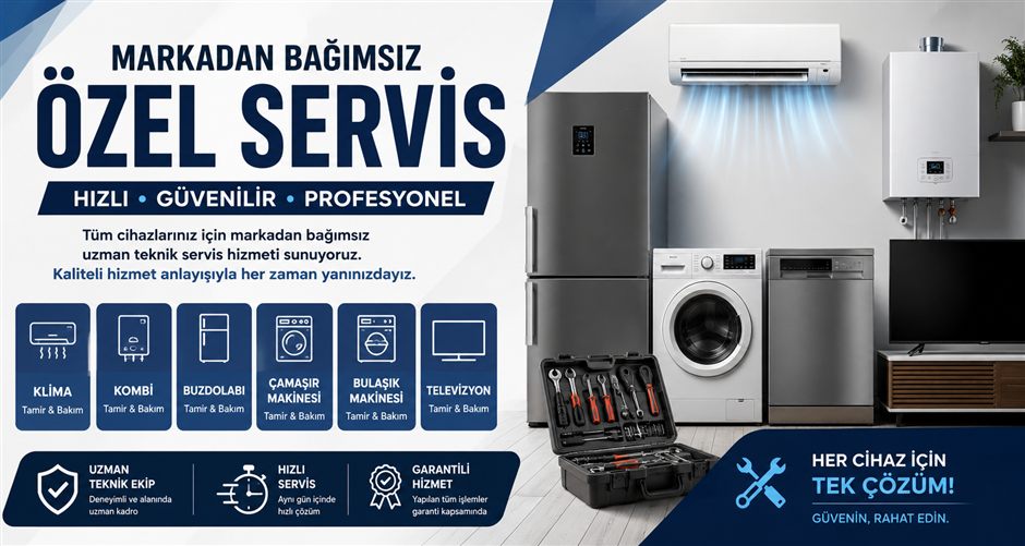 Pazar Tavan Tipi Klima Servisi — Pazar özel servis